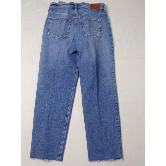 🆕 J CREW 11"  High-Rise 90's Classic Straight Jeans Size 27 BF691 NWT - Picture 8 of 10